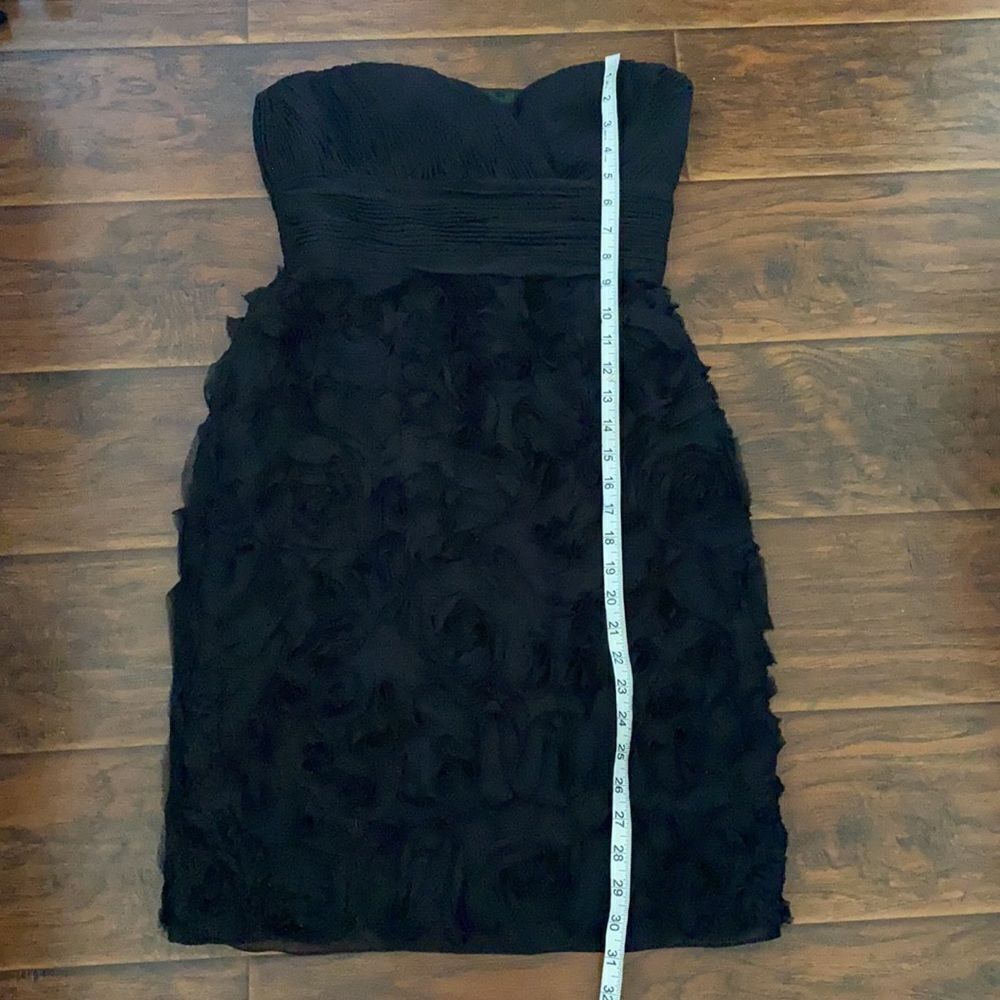 JS Collections Black Strapless Detailed Dress NWT - image 11